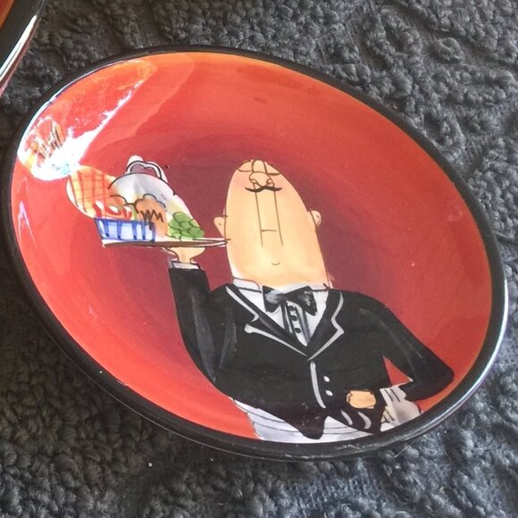 Certified International "Dinner is Served" by Tracy Flexenger set - Picture 3 of 11